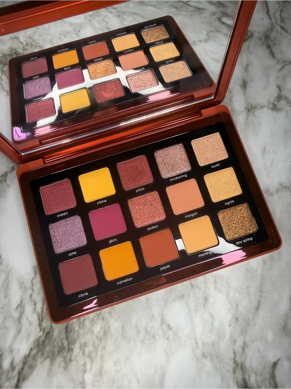 Natasha Denona Sunrise Palette - Metallic Red Compact
